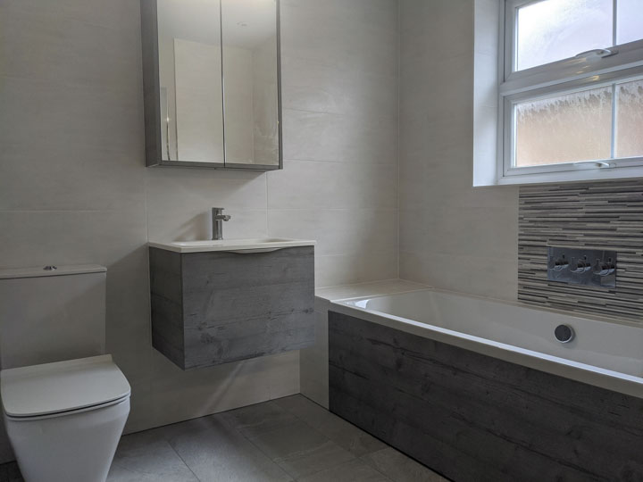 Chalfont bathroom renovation